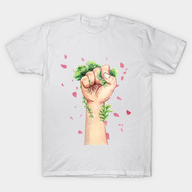 Earth Day Artwork T-Shirt by Martsy